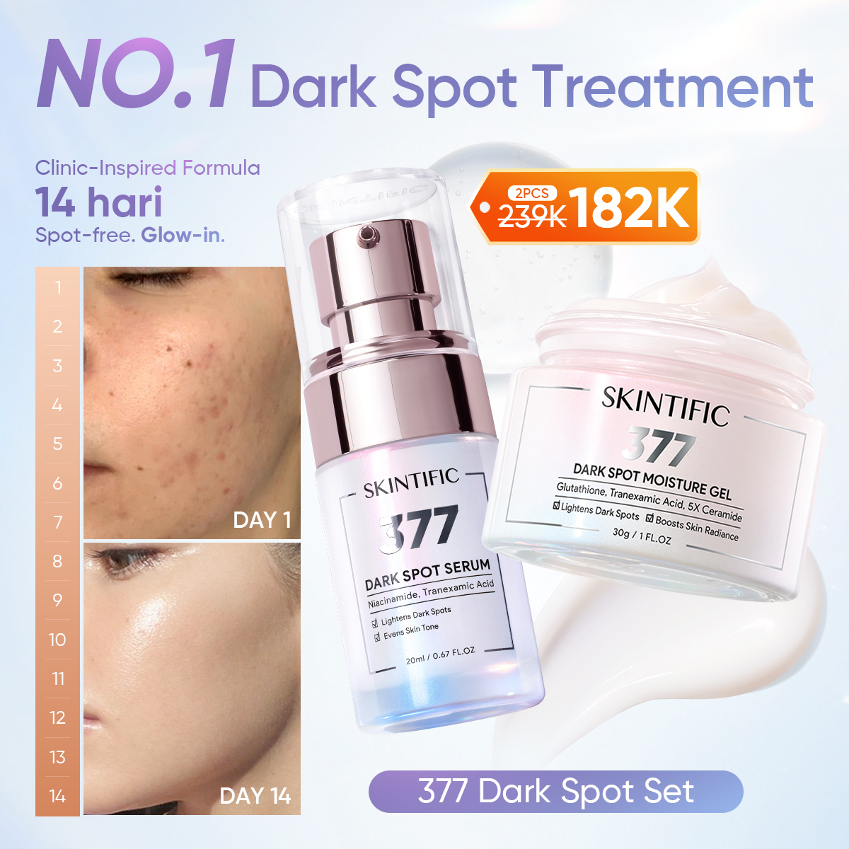 Skintific Co Facebook ad