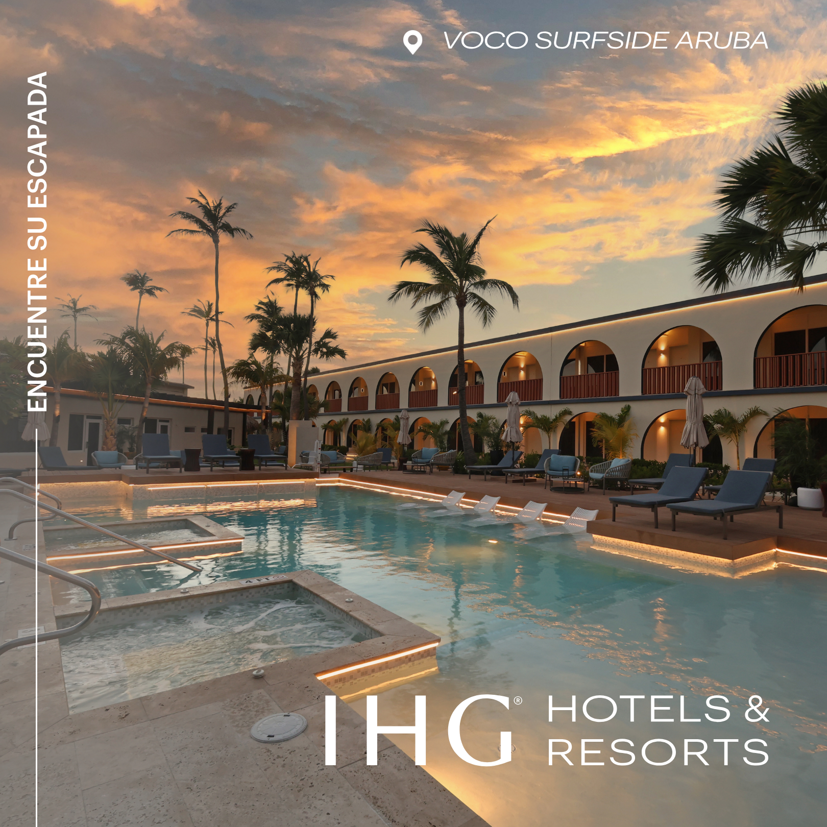 IHG Hotels & Resorts Facebook ad: 21 marcas globales