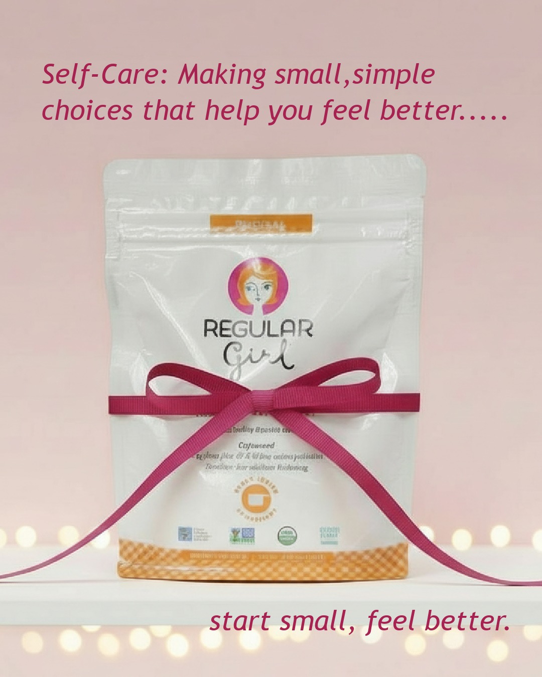 Regular Girl Facebook ad