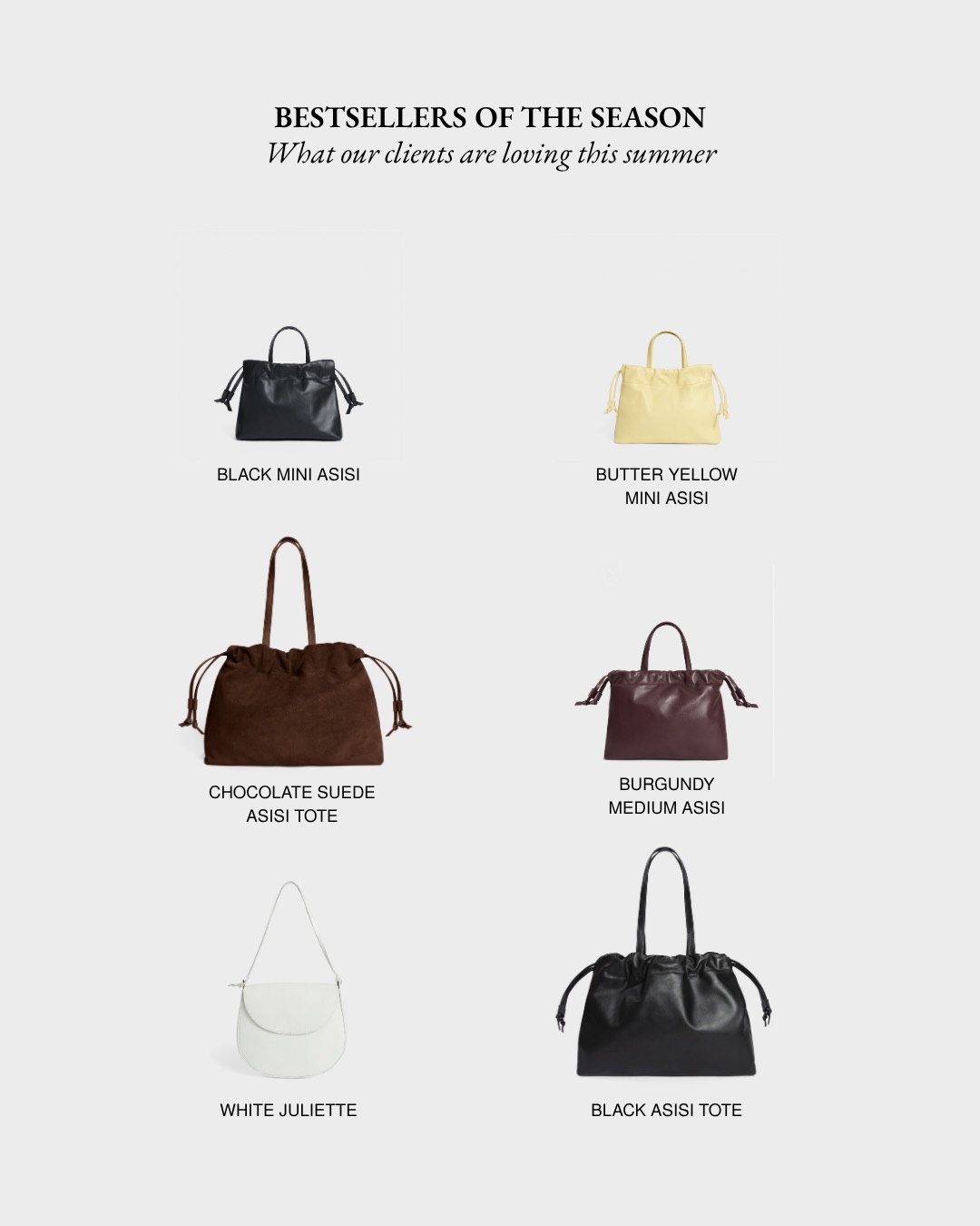 LEMIZ Facebook ad: Bestsellers of the season What our clients are…