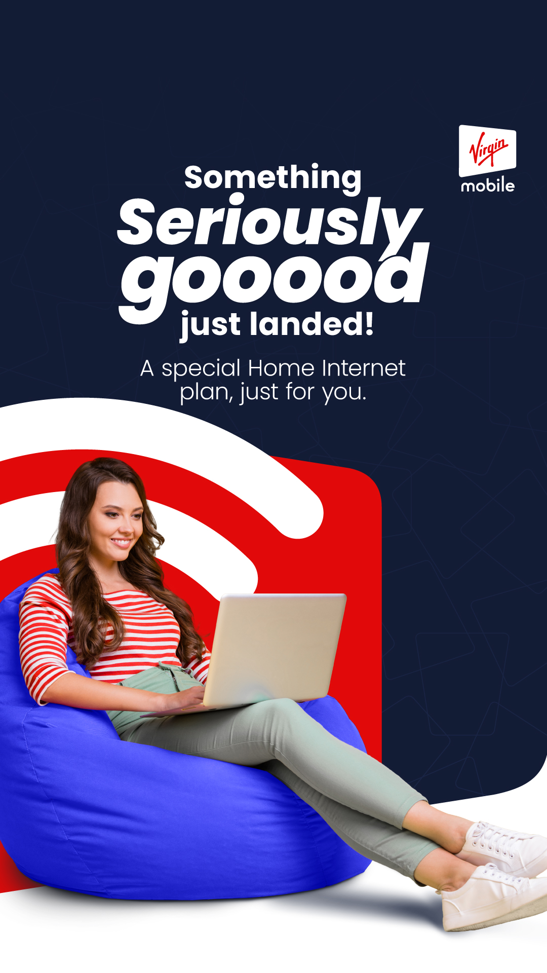 Virgin Mobile UAE Facebook ad