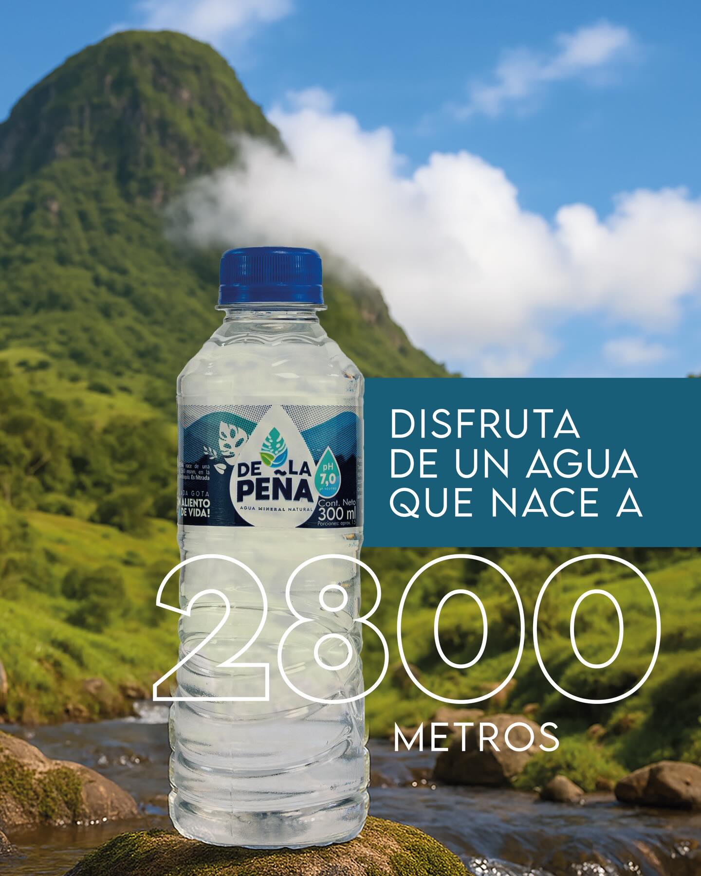 AGUA DE LA PEÑA Facebook ad: En lo profundo de las montañas de Támesis…