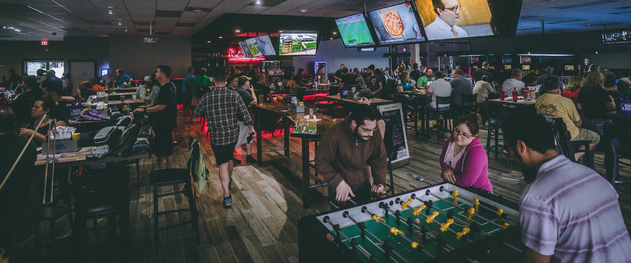 Racks Billiards and Sports Bar Facebook ad