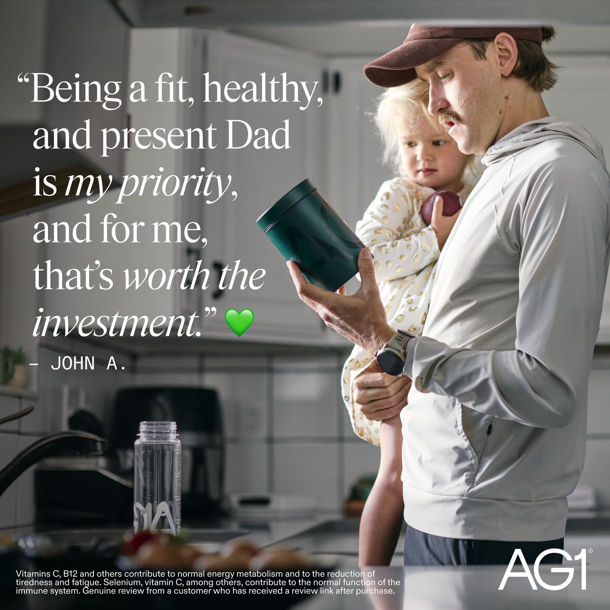 AG1 by Athletic Greens Facebook ad