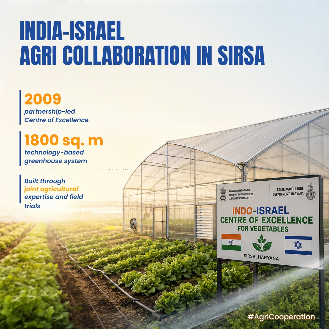 Agriculture Ke Dost Facebook ad: A greenhouse today.