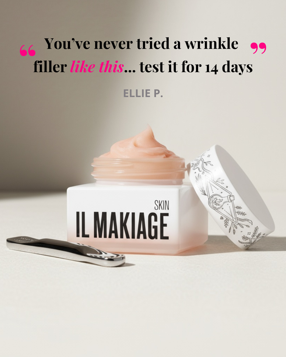 Il Makiage Skin Facebook ad: Try Before You Buy
