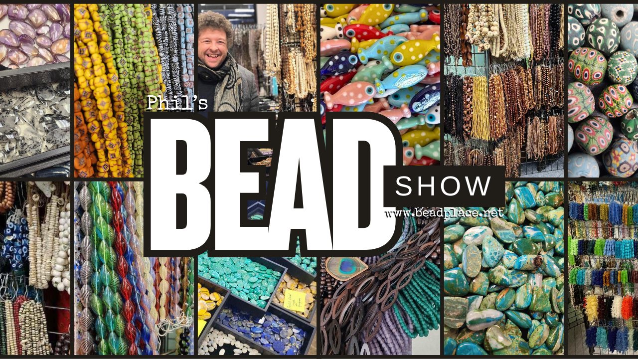 The Bead Place Facebook ad: PHIL'S BEAD SHOW - IN PERSON