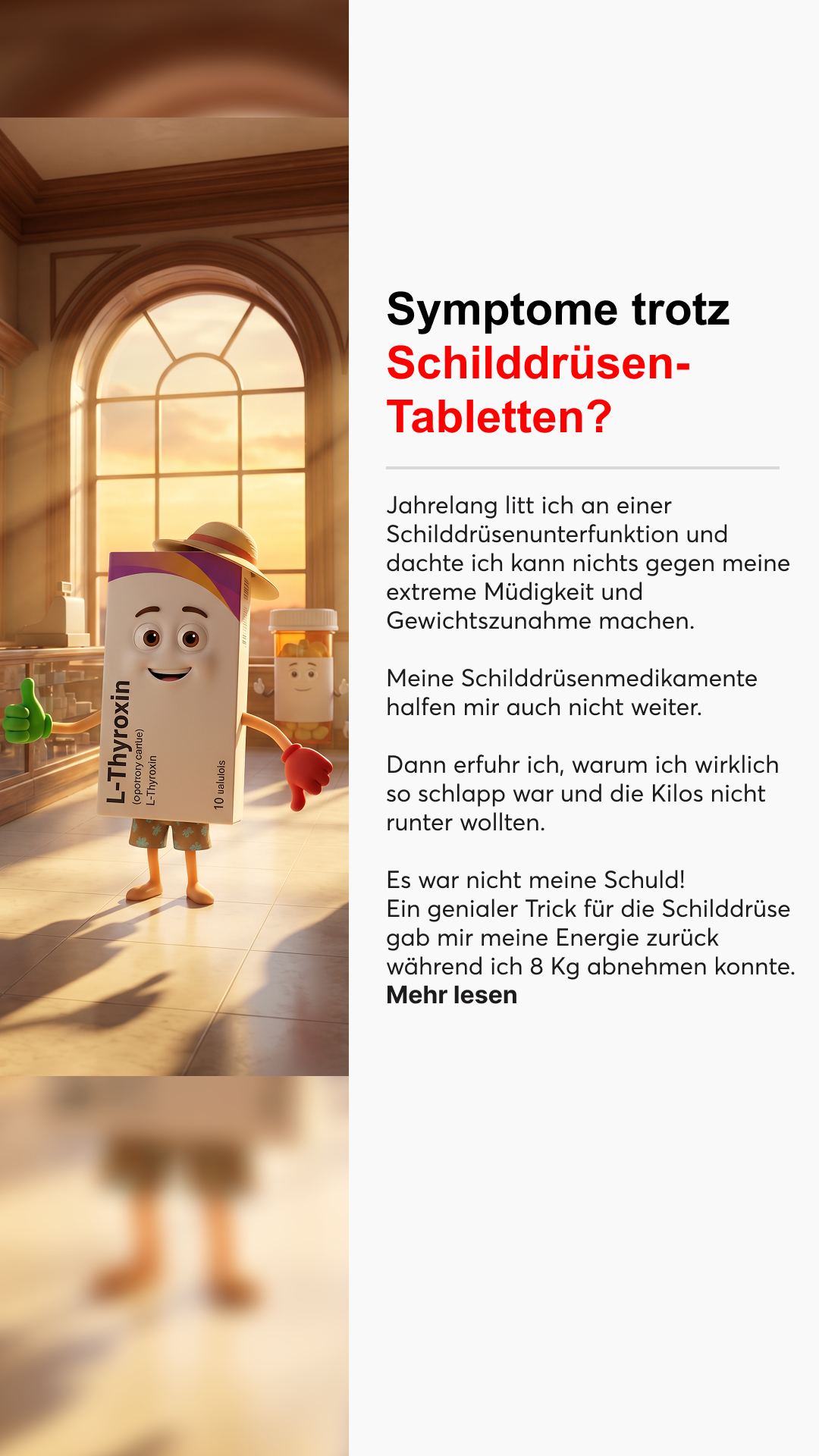 Mission Schilddrüse Facebook ad
