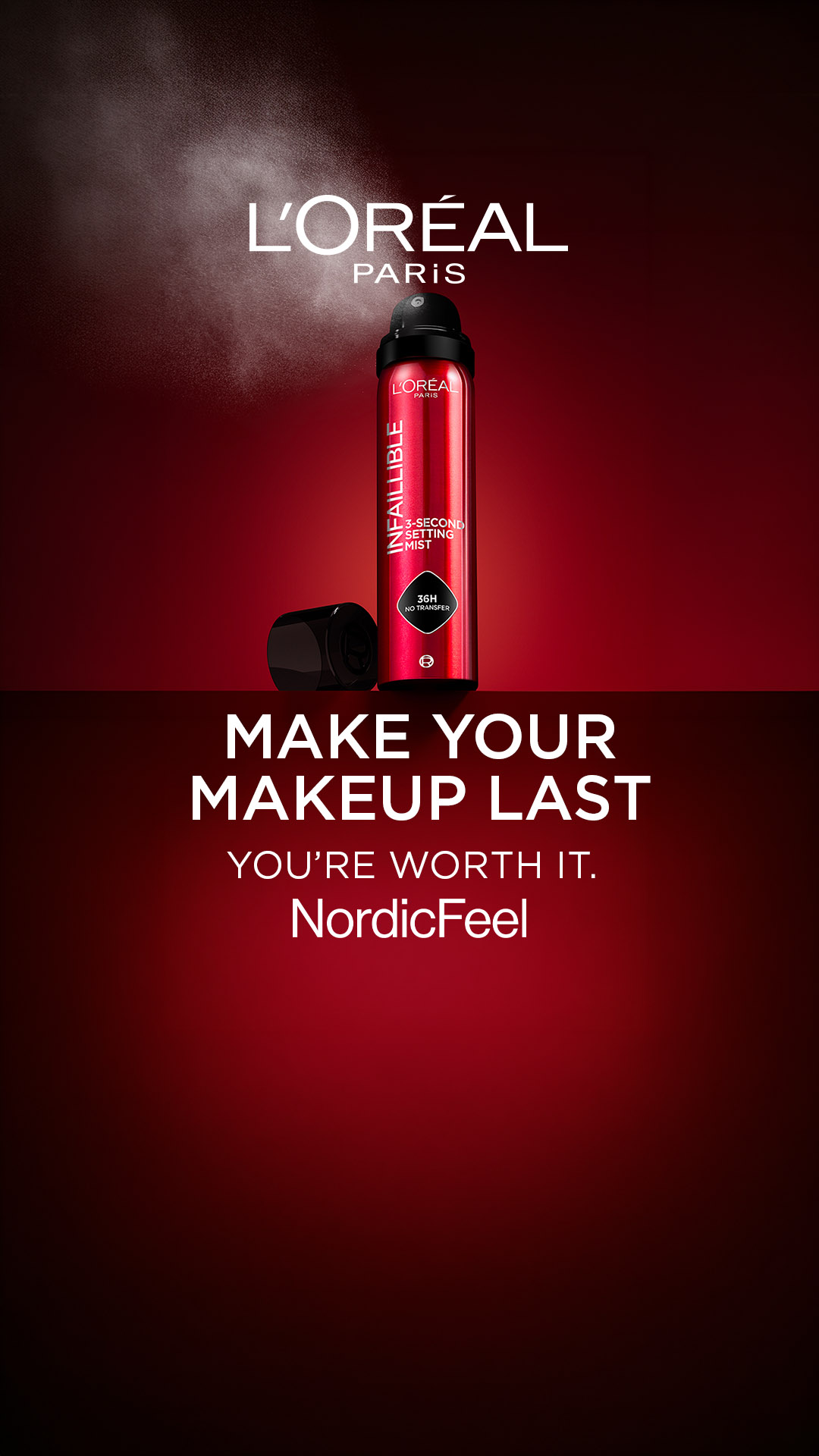 L'Oréal Paris Facebook ad from May 26, 2026