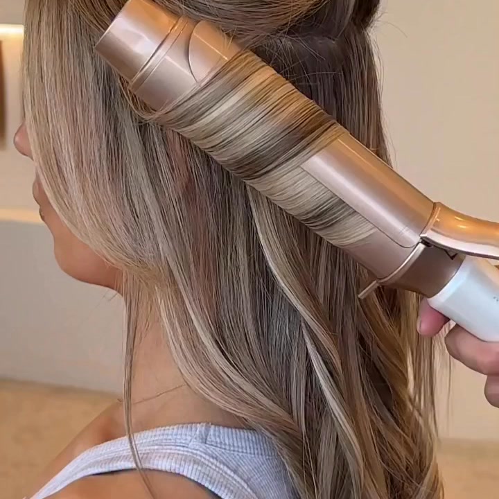 Beauty Works Luxury Hair Extensions Facebook ad: Shop Our Largest Barrel Yet