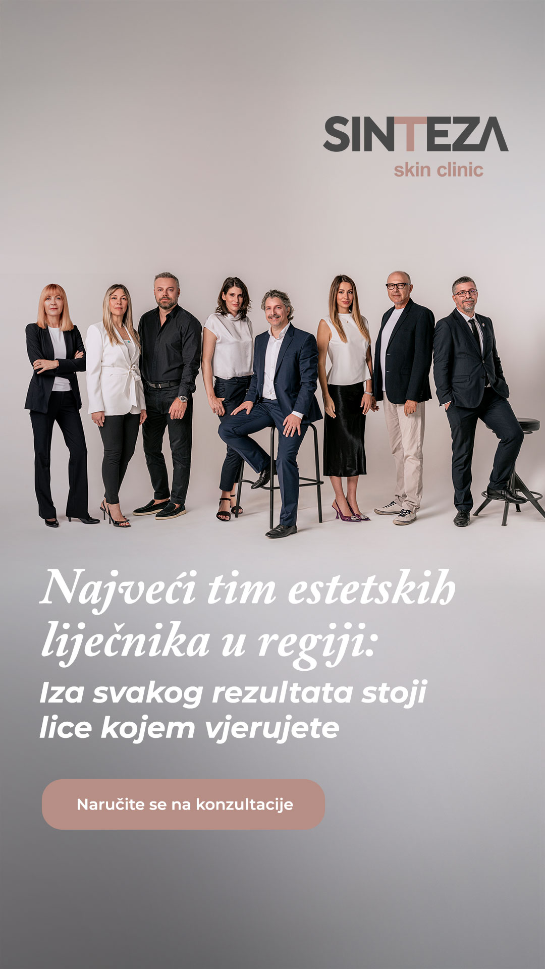Sinteza Skin Clinic Facebook ad