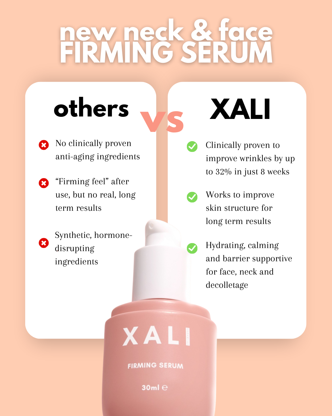 Xali Organics Facebook ad
