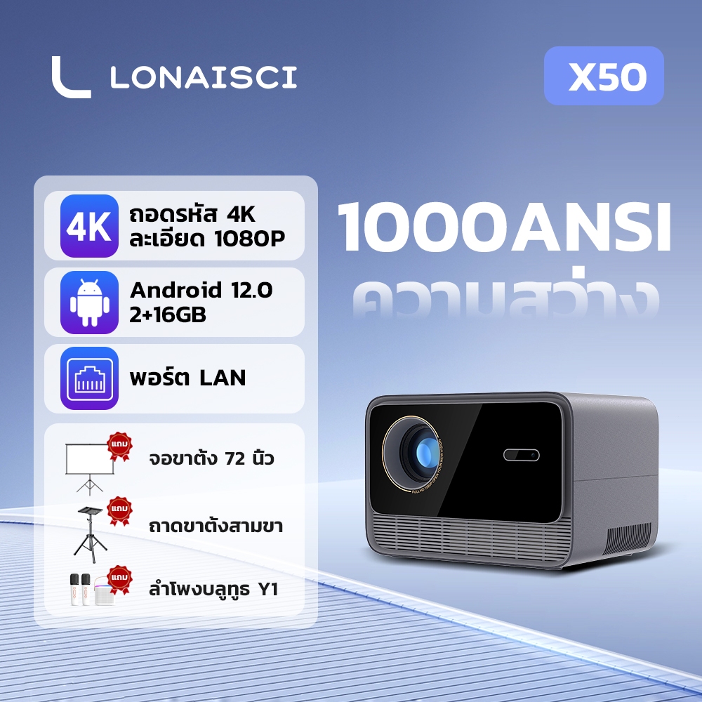 Mini projector Facebook ad: ประหยัดสุดๆ ด้วยร้านค้า mini projector บน Shopee!