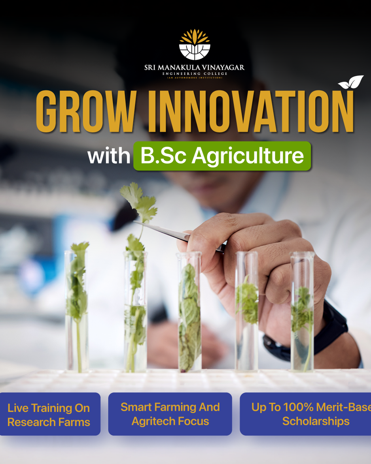 Sri Manakula Vinayagar Engineering College Facebook ad: Secure Your Admission Today