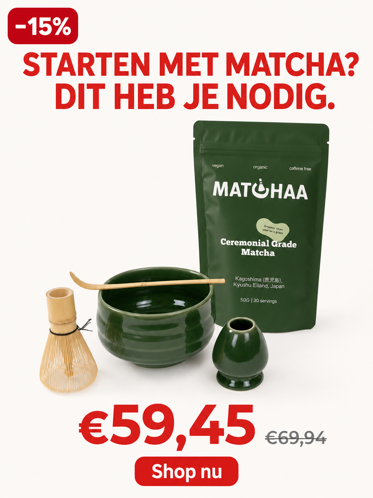Kushiin Facebook ad: Matcha Starter Ritual -15%