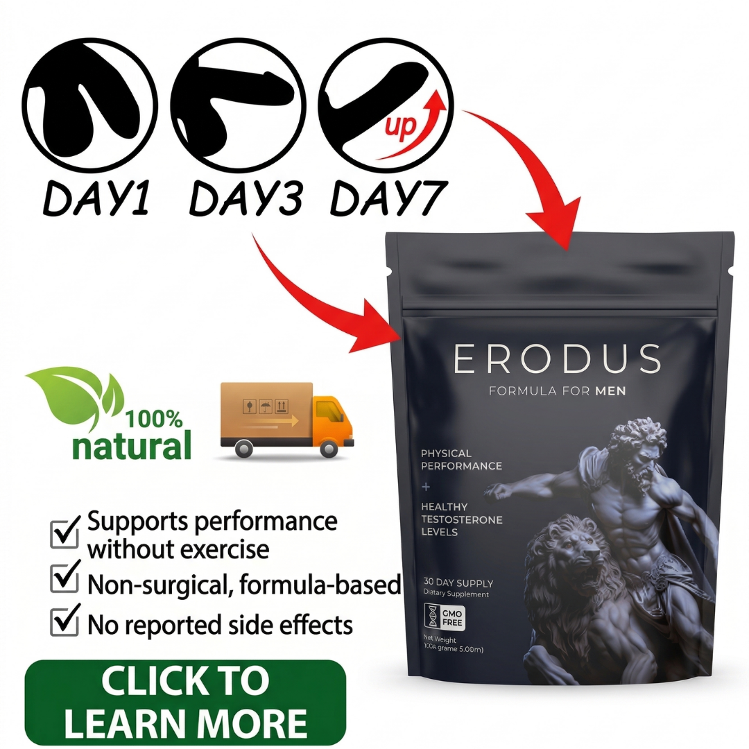 Erodus Formula For Men Facebook ad