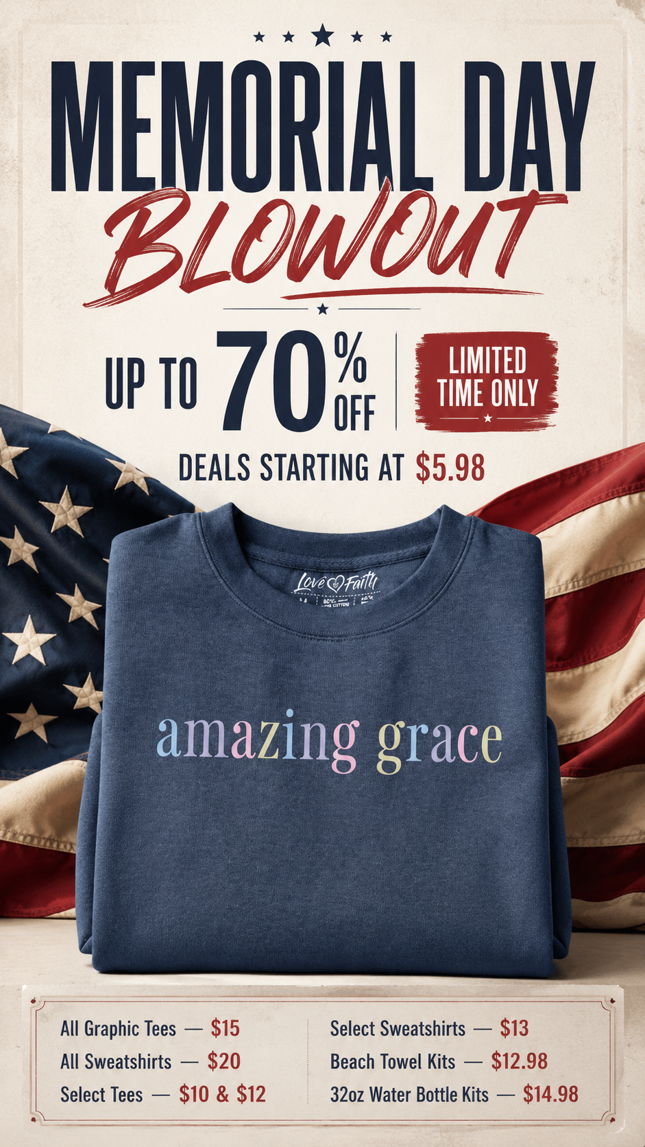 Love in Faith Facebook ad
