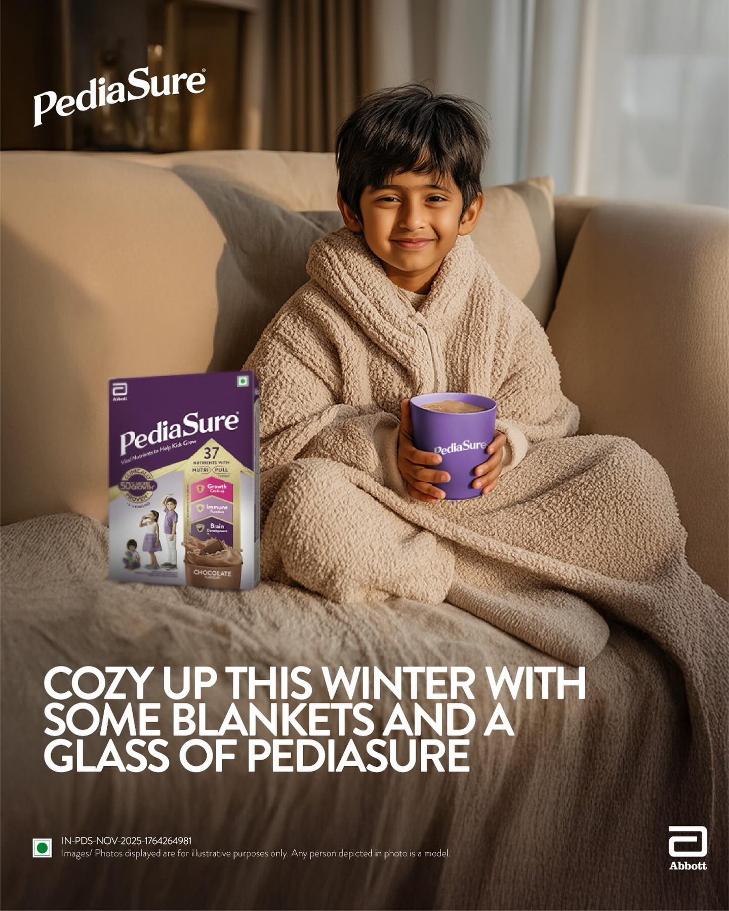 PediaSure India Facebook ad: Pediasure Nutritional Drink Powder, Vanilla…
