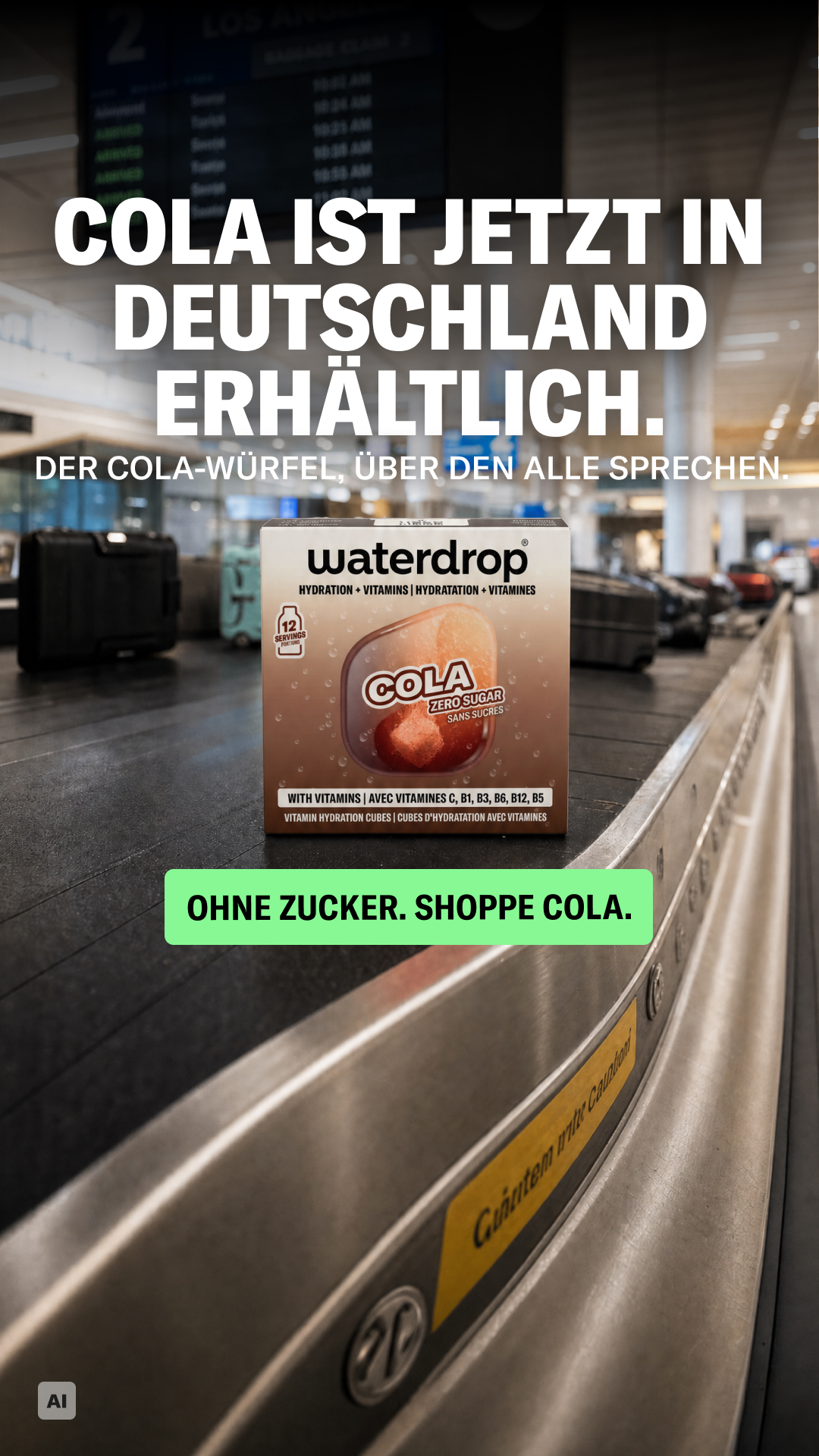 waterdrop Facebook ad