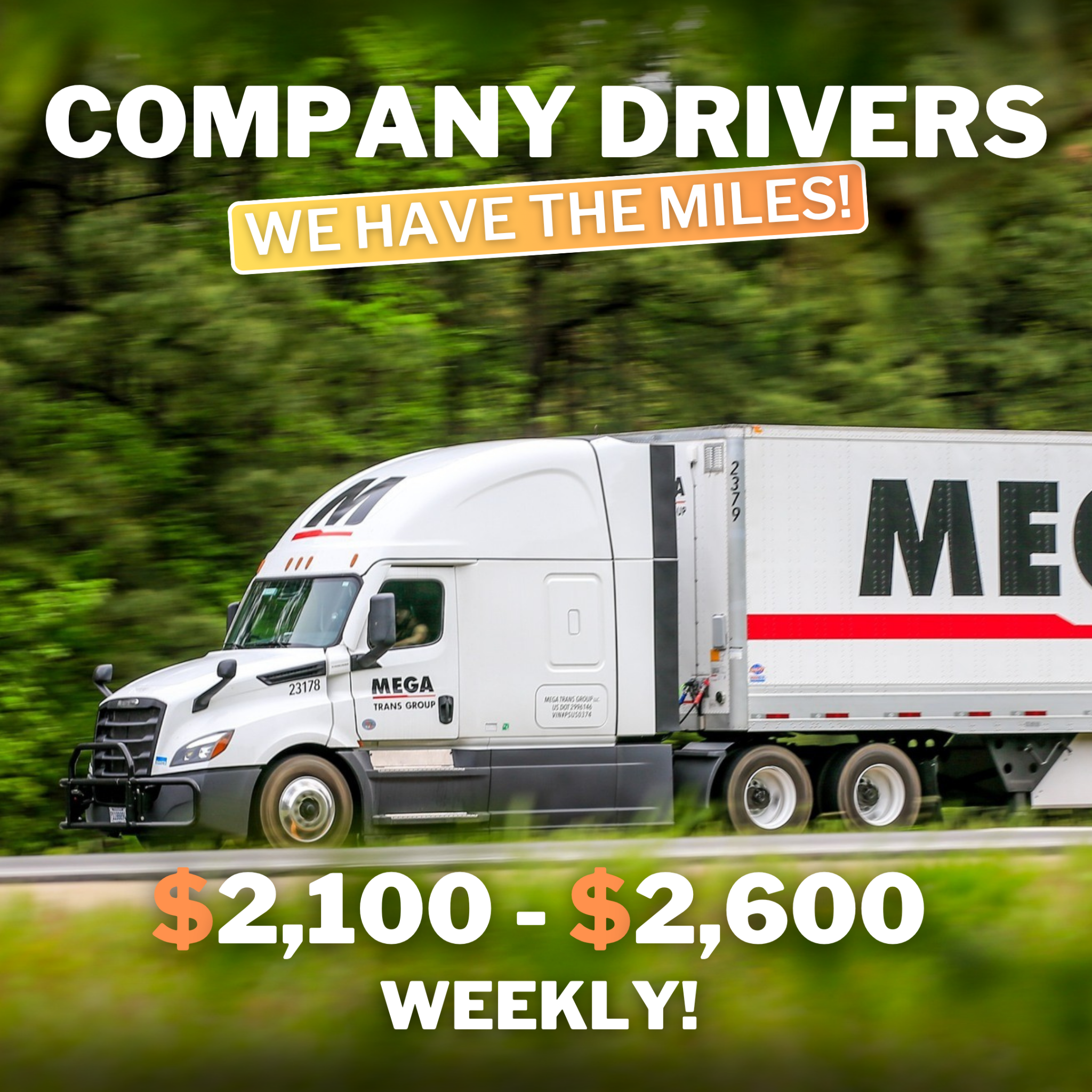 MEGA TRANS GROUP LLC Facebook ad
