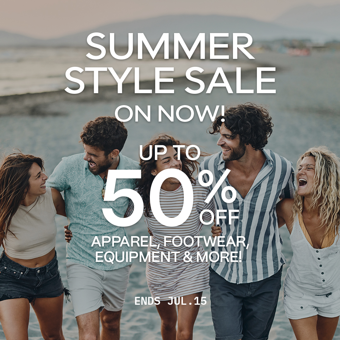 Sporting Life Facebook ad: The Summer Style Sale Is On