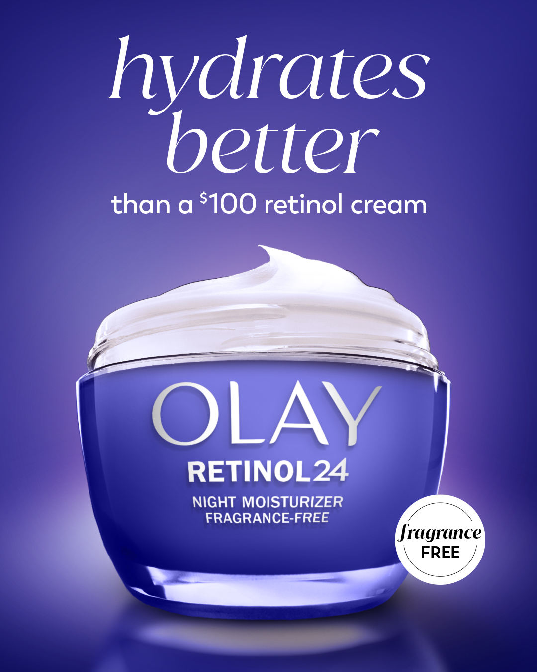Olay Facebook ad