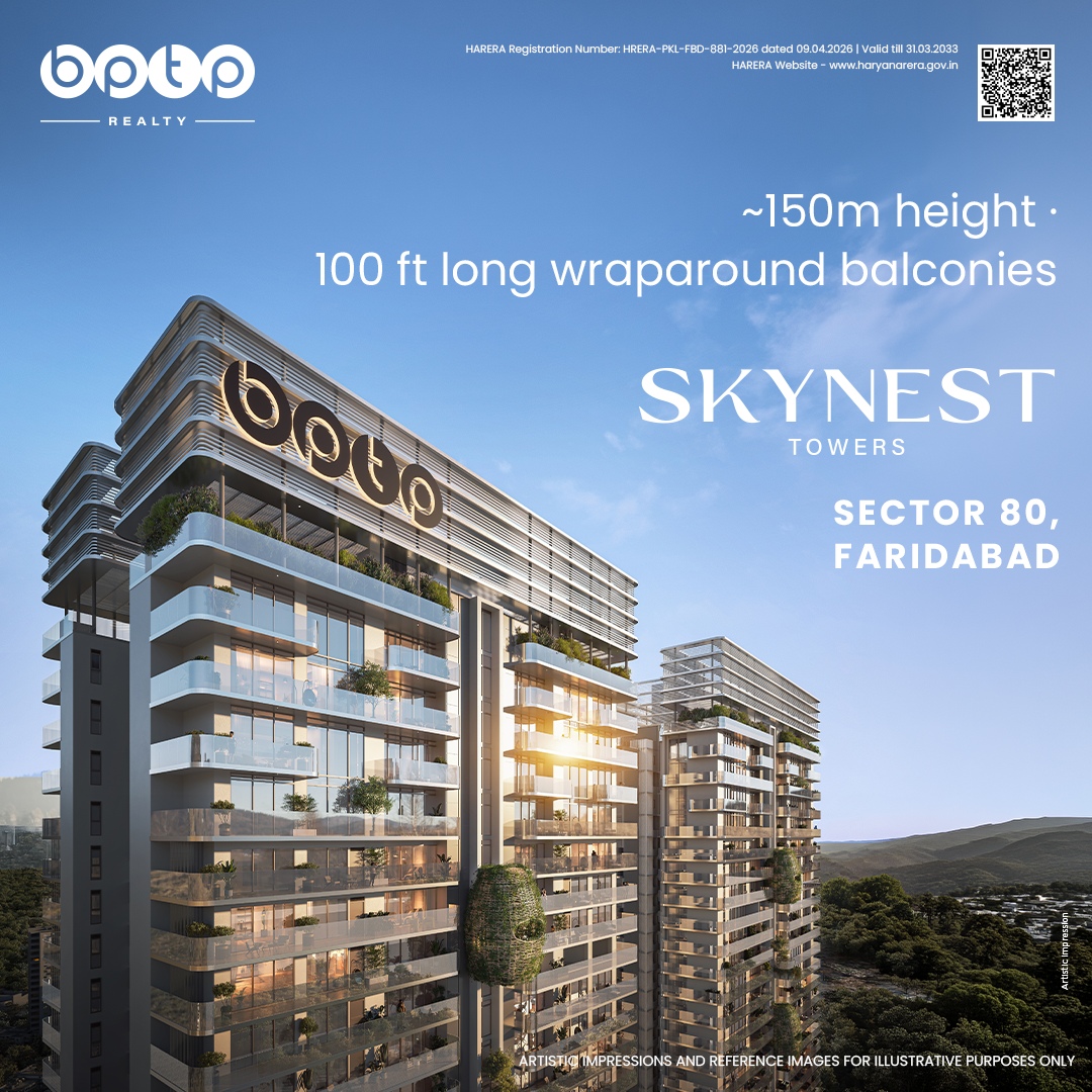 BPTP Limited. Facebook ad: Faridabad’s Tallest Residential Address Awaits