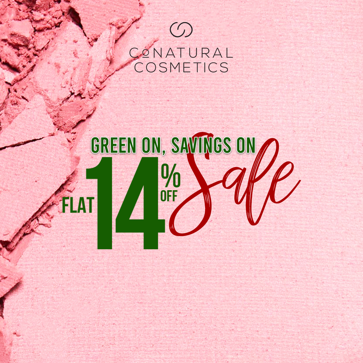 Conatural Cosmetics Facebook ad: Go on, add to cart