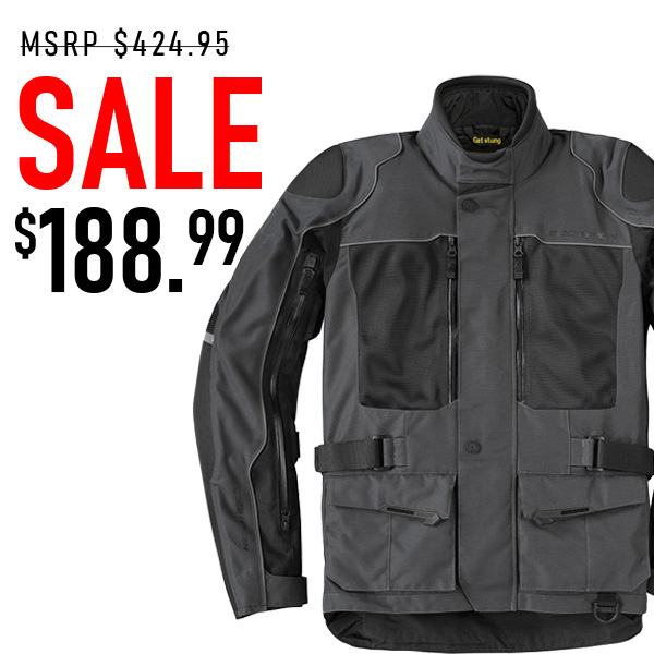 Bob's Cycle Supply, Inc. Facebook ad: Save Over $235 Scorpion Yosemite Motorcycle Jacket
