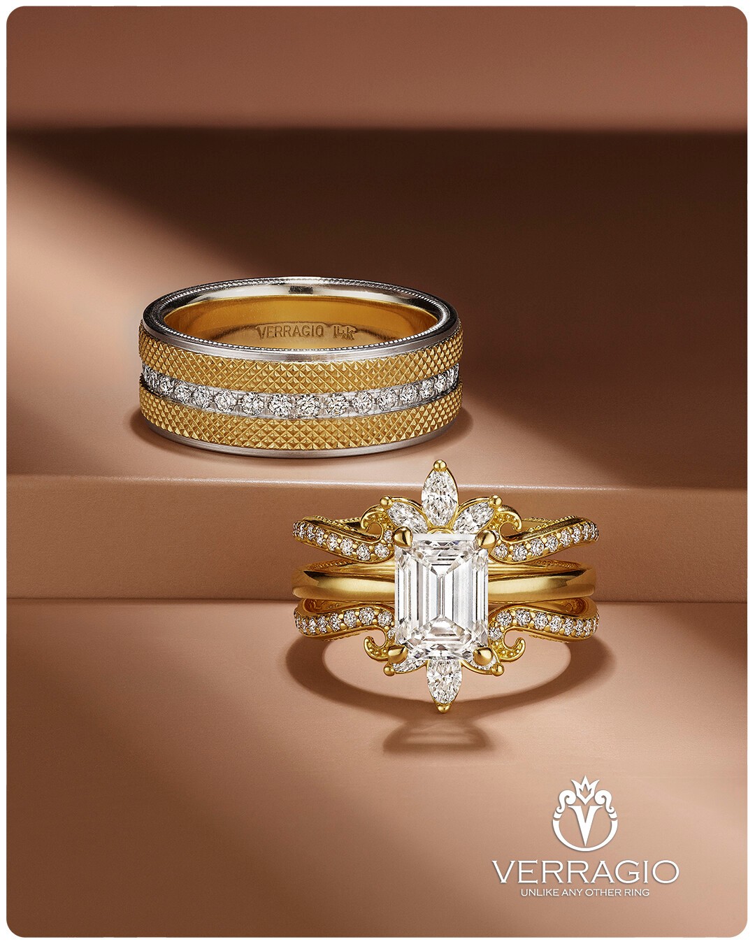 Verragio Engagement Rings and Wedding Bands Facebook ad