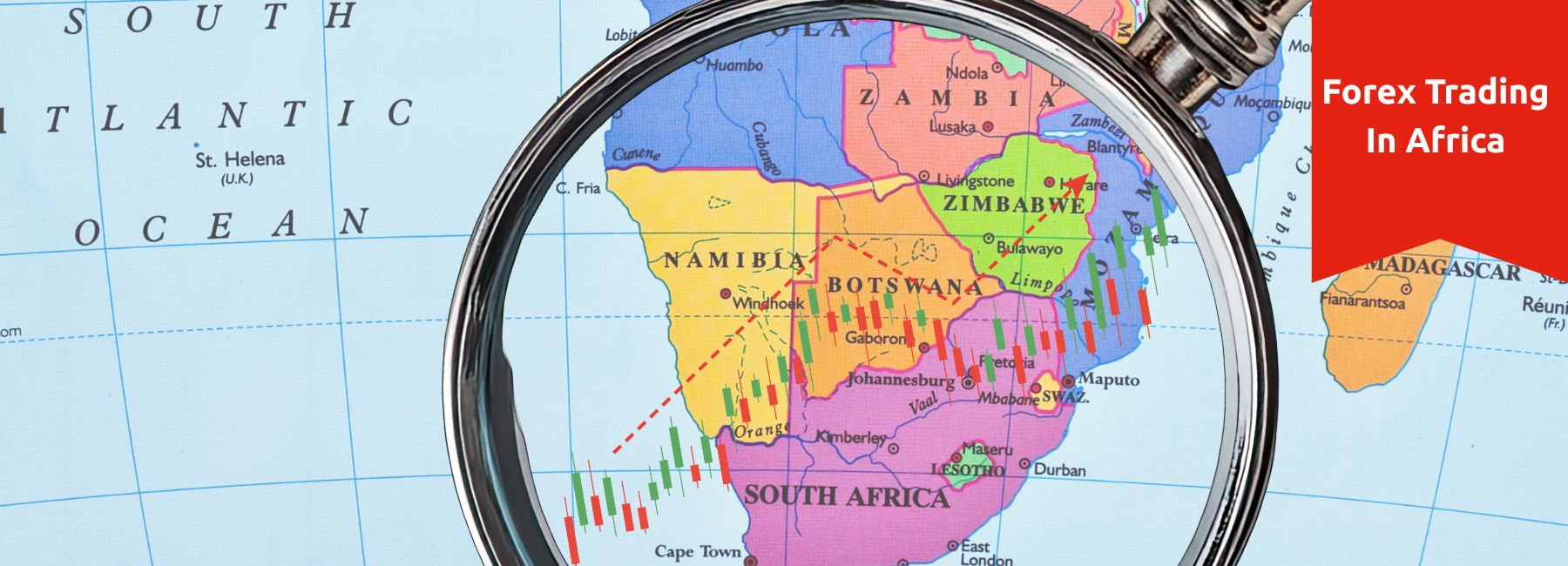 Contentworks Agency Facebook ad: Forex Trading in Africa, A Report for Brokers
