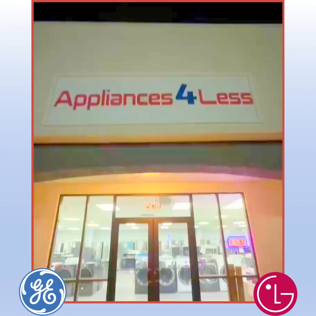 Appliances 4 Less Las Vegas Facebook ad from May 29, 2026