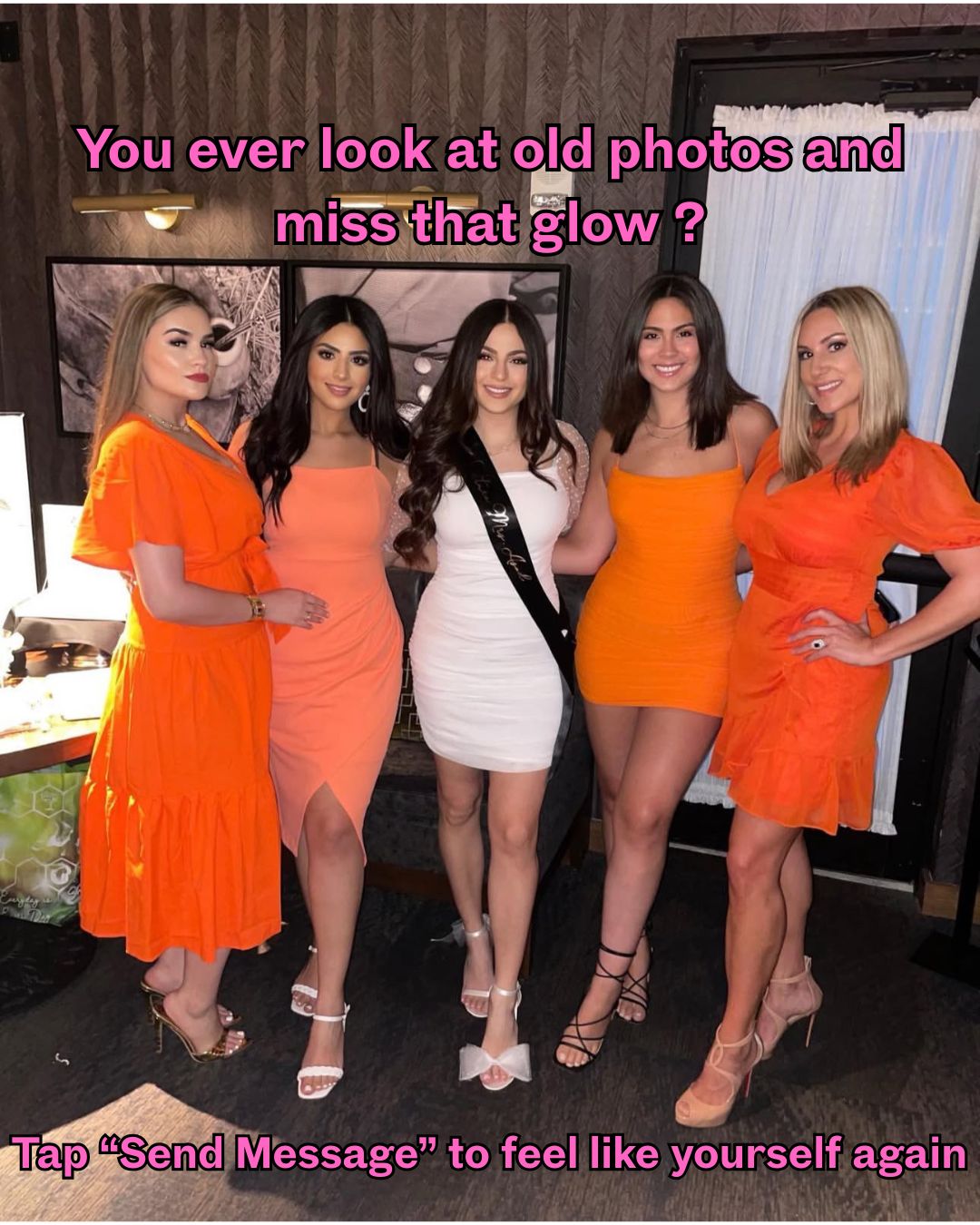 Salon Soire'e Facebook ad: Every day you look in the mirror and it reminds you your…