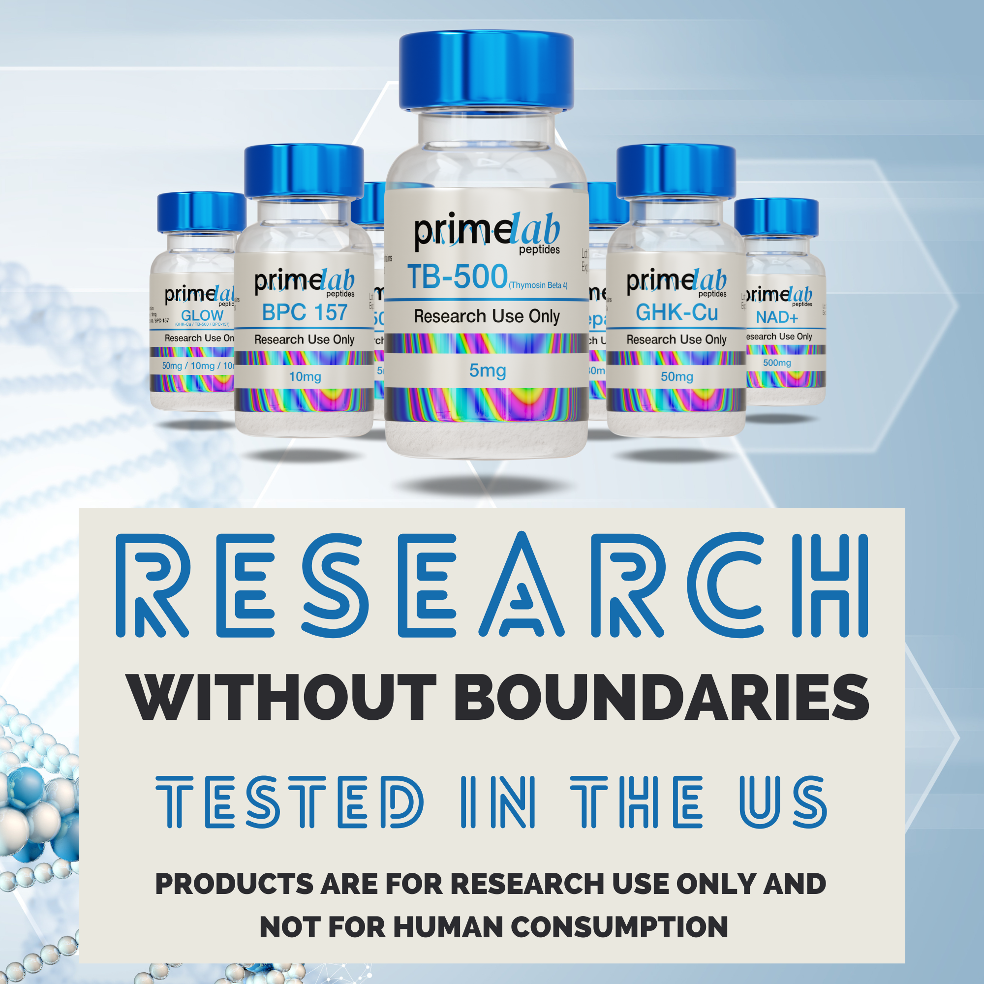 Prime Lab Peptides Facebook ad