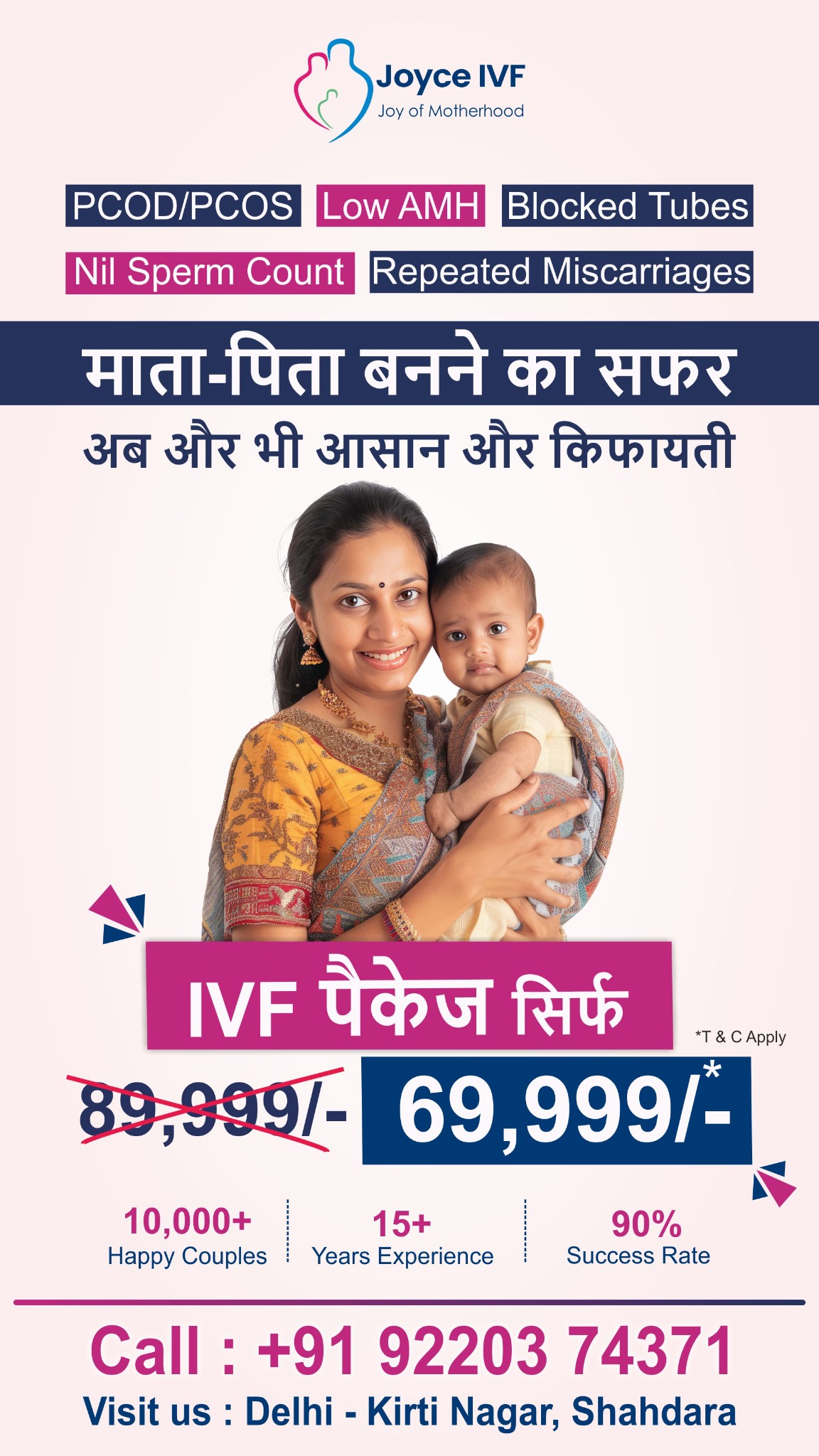 Joyce IVF Centre, Delhi - IVF Delhi & NCR Facebook ad