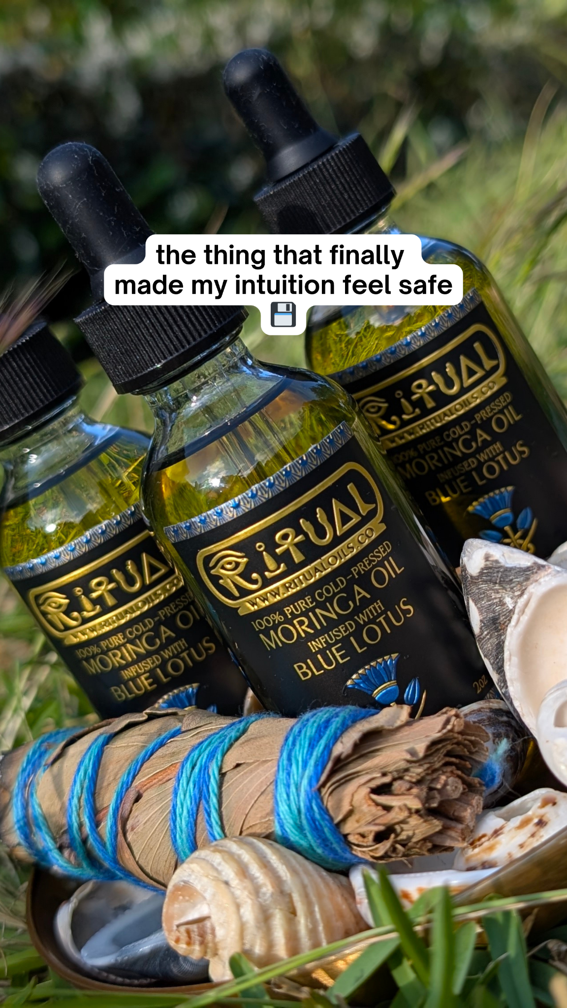 Ritual Oils Facebook ad