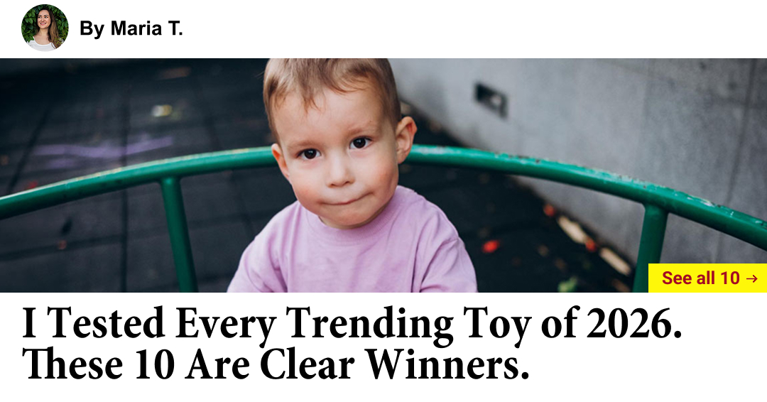 Mom Tests Toys Facebook ad