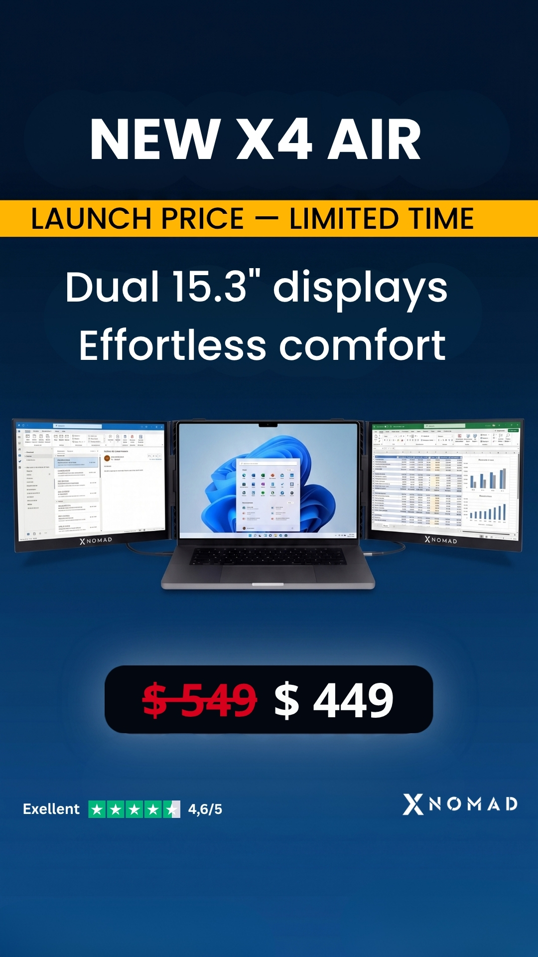X-Nomad Facebook ad