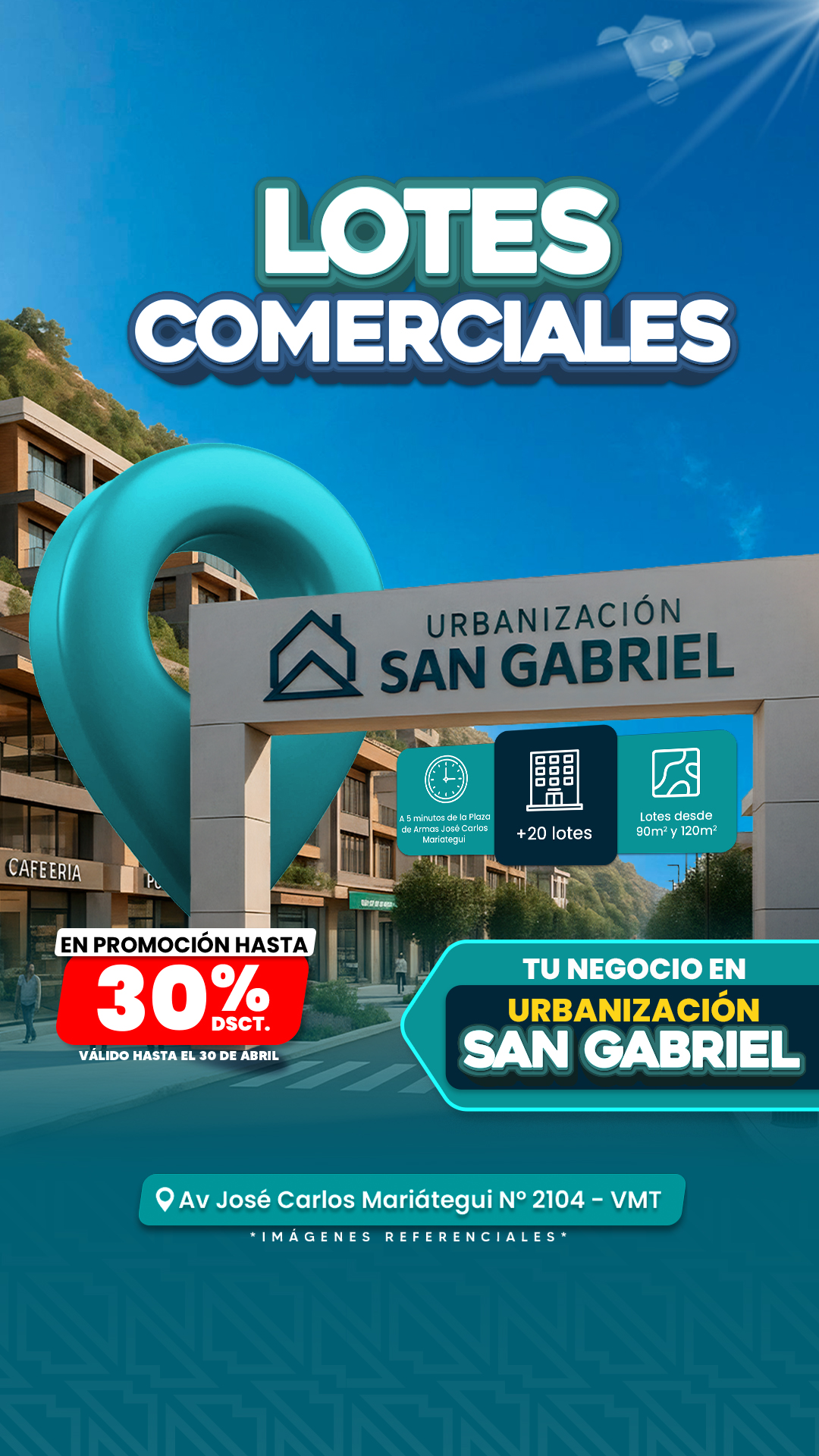 Urbanización San Gabriel Facebook ad