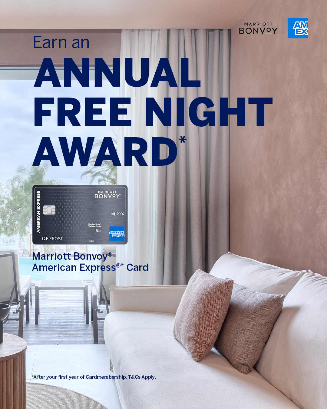 American Express Facebook ad