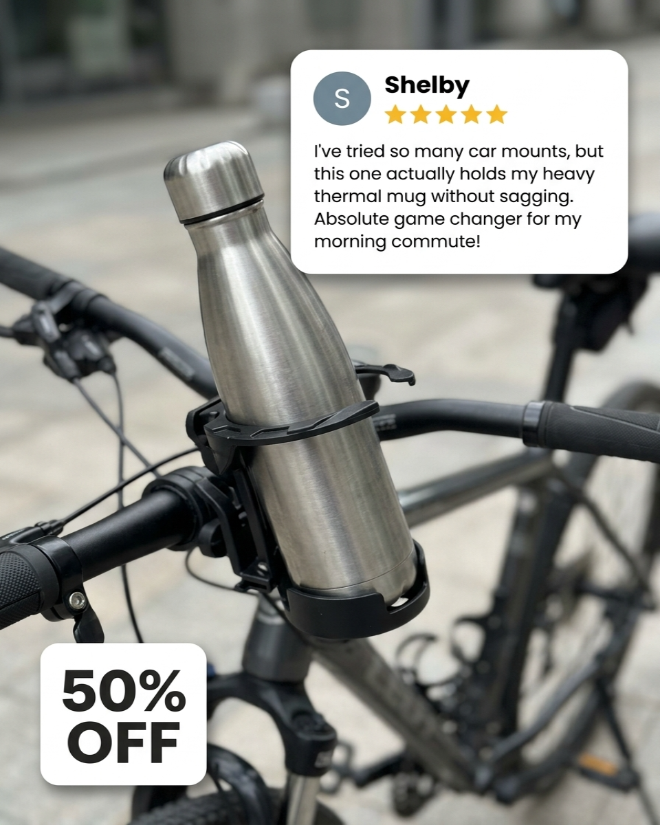Thefortunately/uo Facebook ad: Foldable Cup Holder
