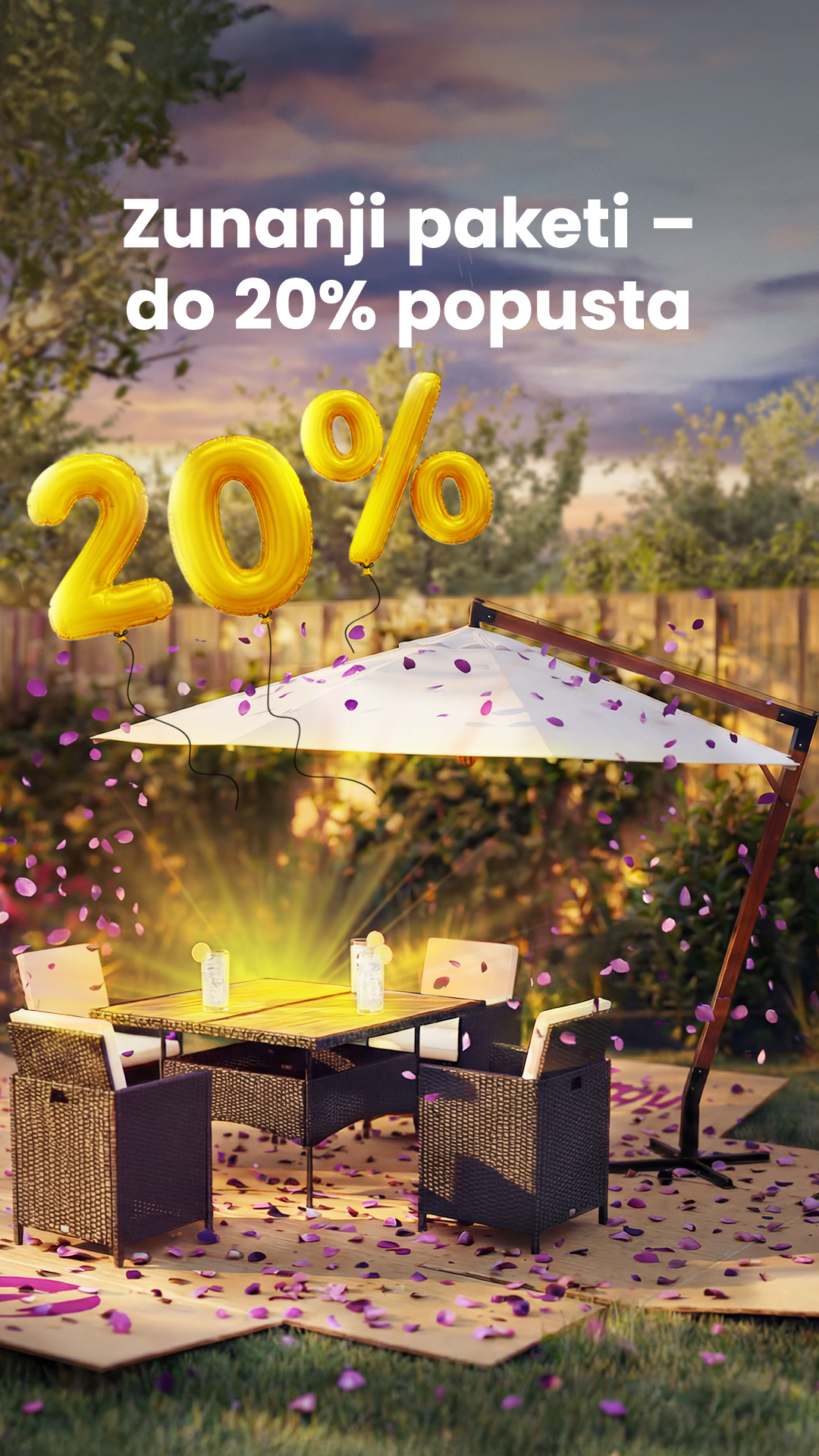 vidaXL Facebook ad