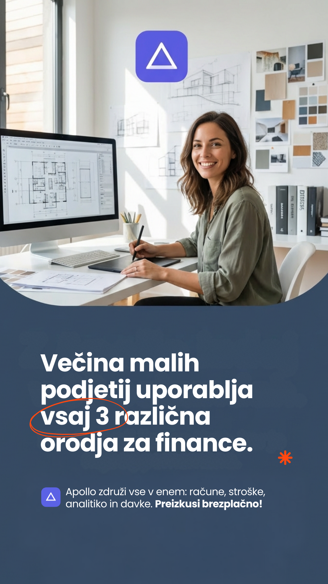 Apollo Facebook ad