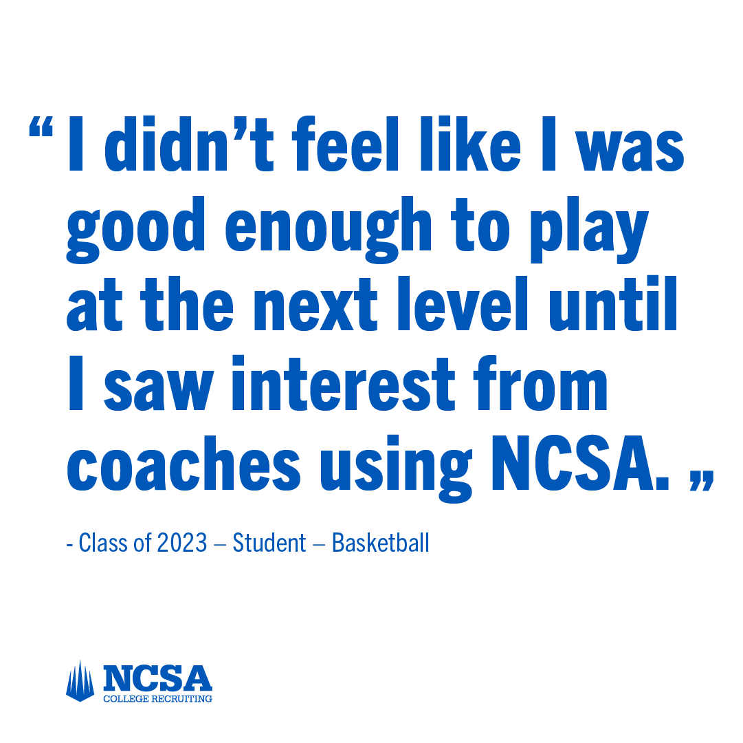 NCSA College Recruiting Facebook ad