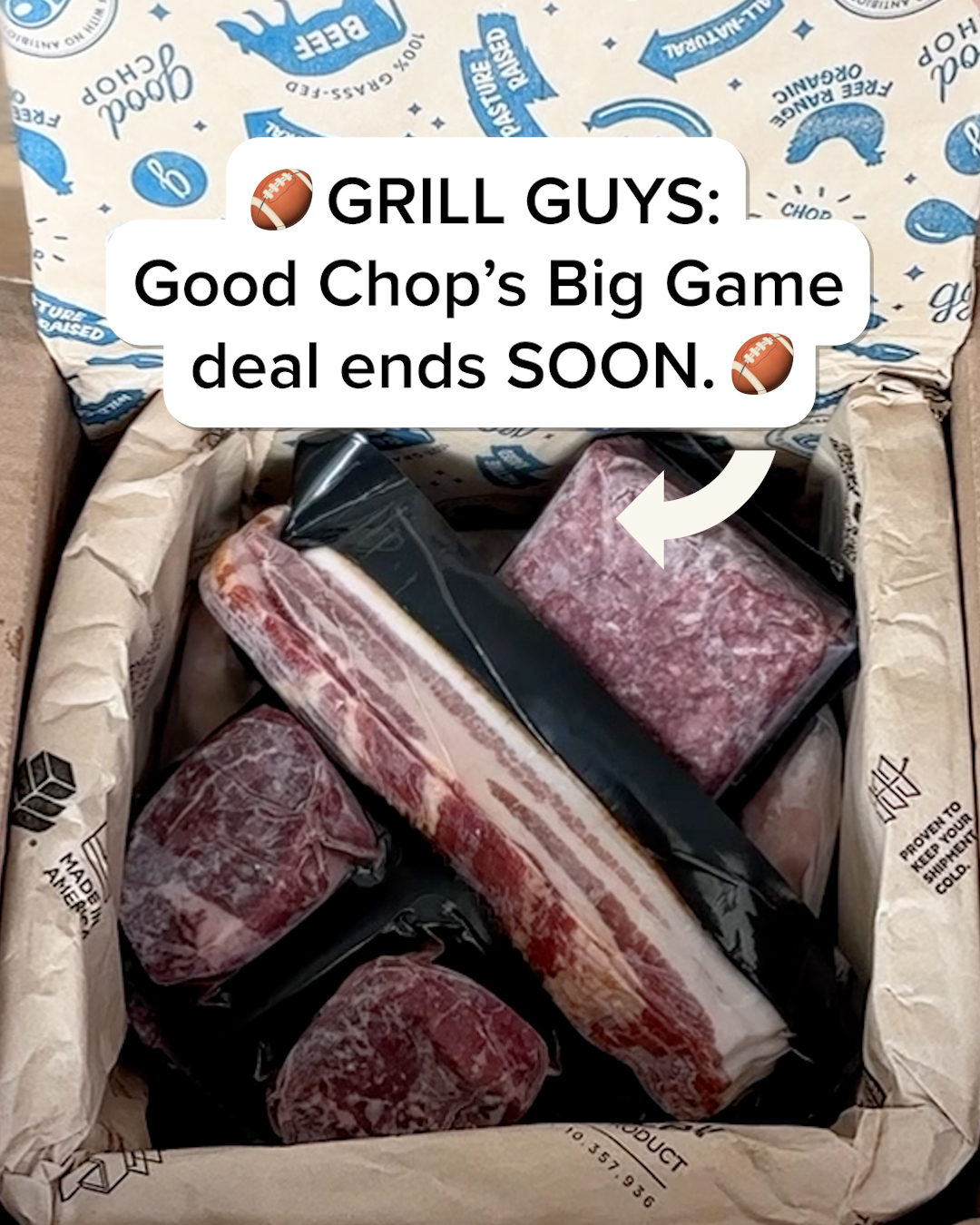 GoodChop Facebook ad