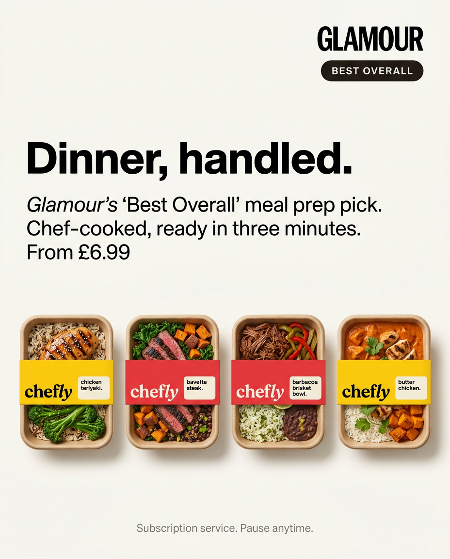 Chefly Facebook ad