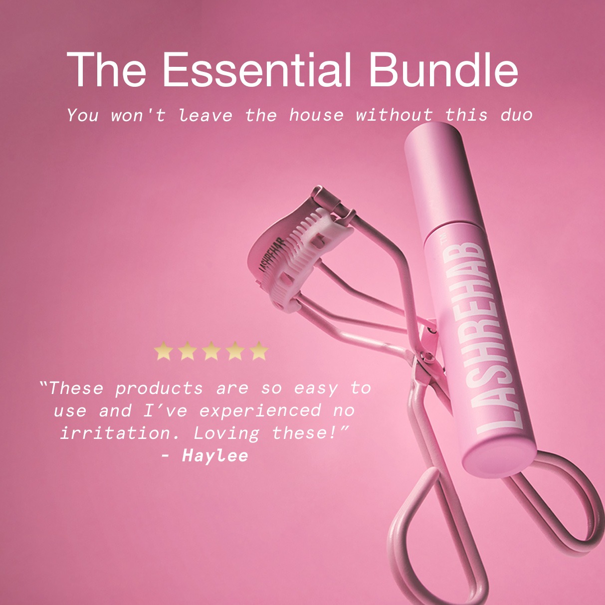 The Lash Rehab Facebook ad from May 18, 2026