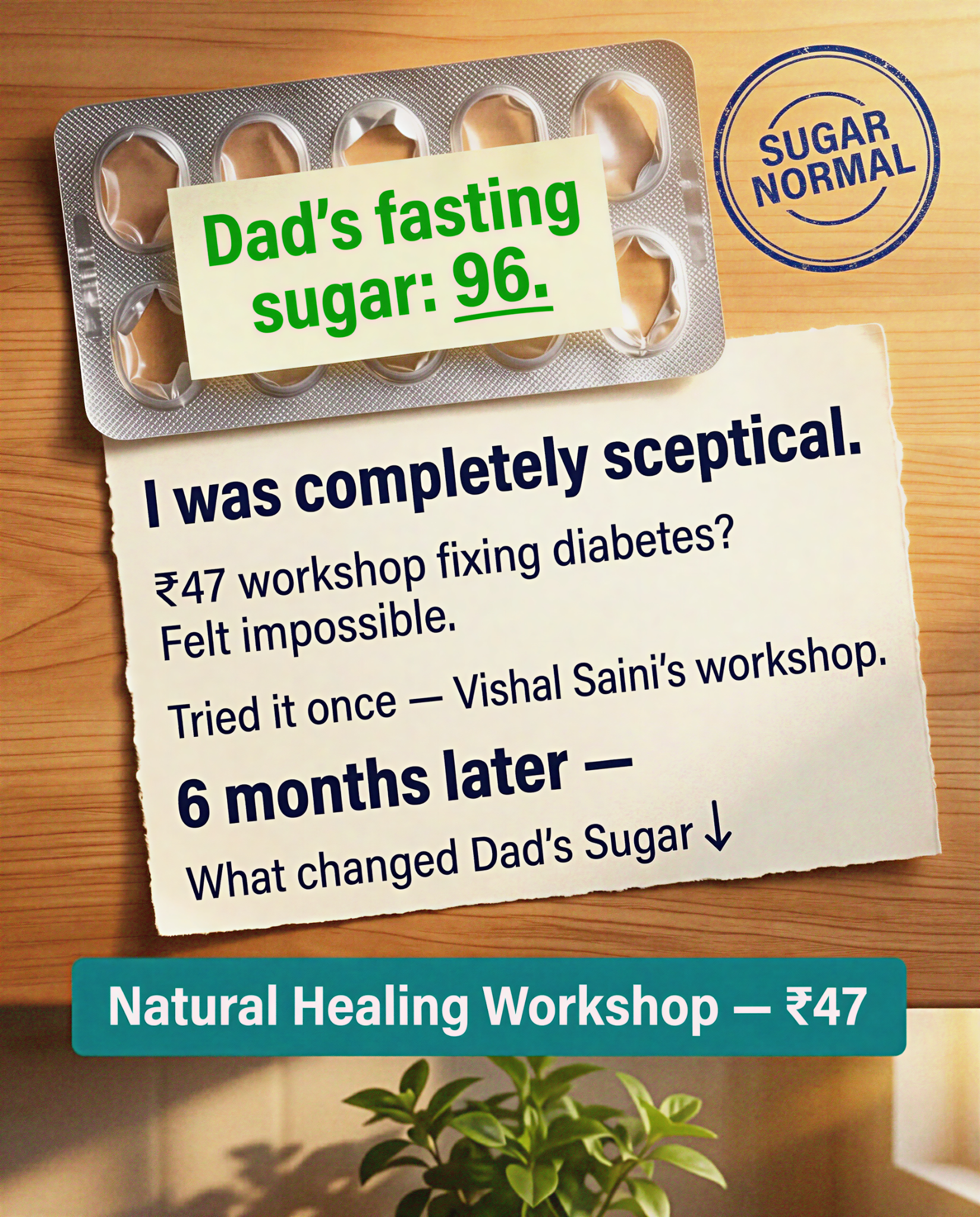 Go Nature - Naturopathy Healing Facebook ad