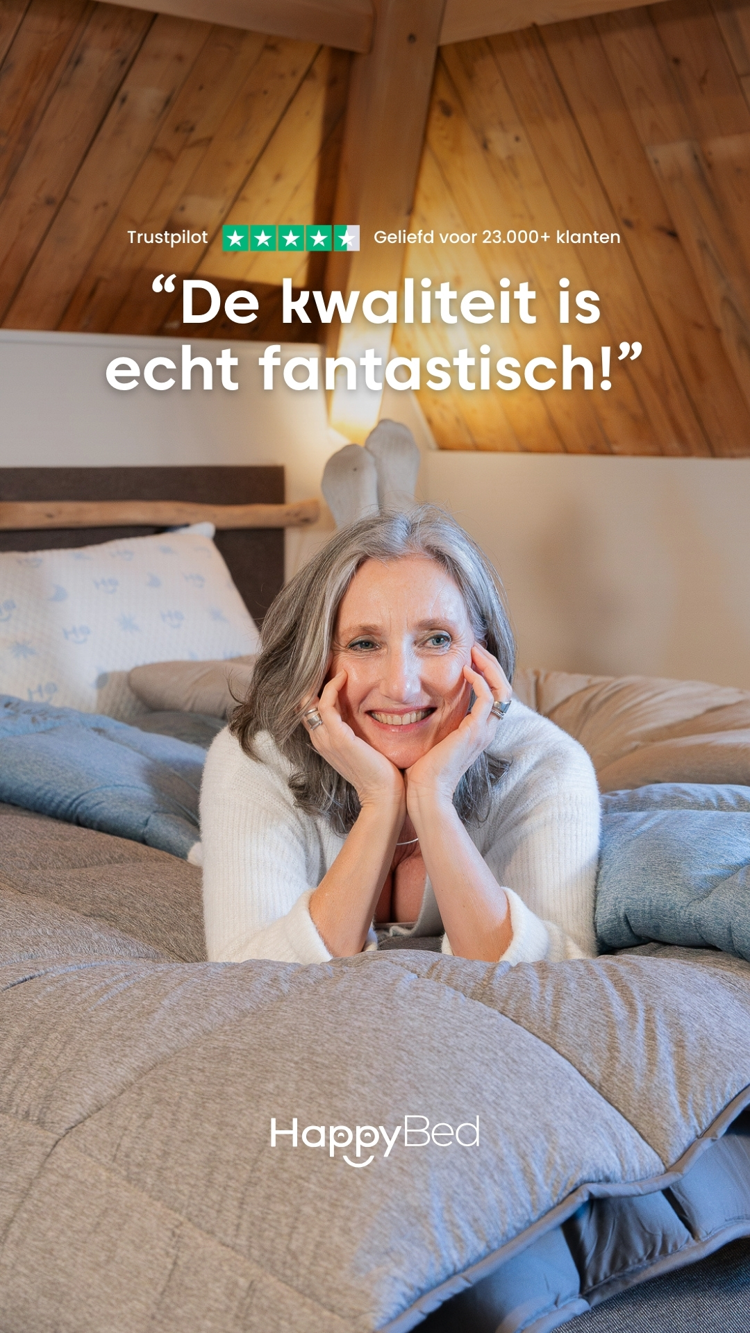 HappyBed Facebook ad