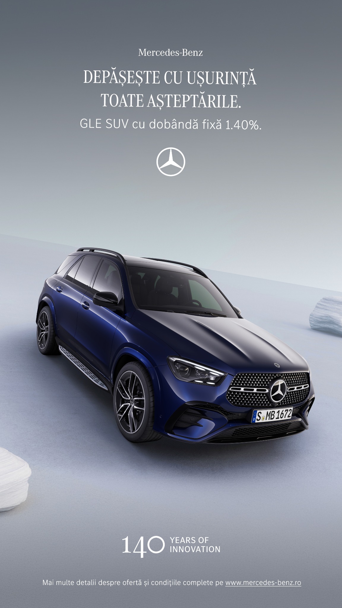 Mercedes-Benz Romania Facebook ad